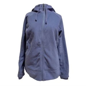 Columbia Fleece Zip Up Purple Hoodie Jacket XL